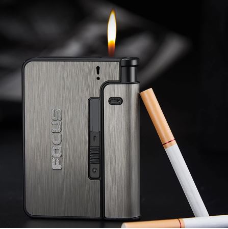 Focus Cigarette Case Inner Lighter